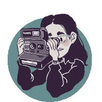 Photography Polaroid Sticker by WebGenerationGroup