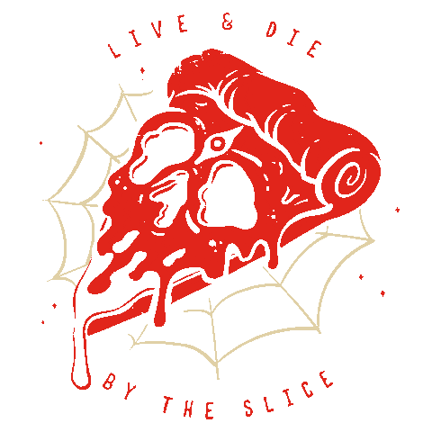 HellPizza pizza hell slice cheesy Sticker