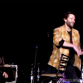 Jared Padalecki Rim Shot GIF