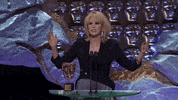 joanna lumley whatever GIF by BAFTA