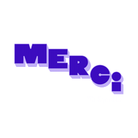 Merci Sticker by Gymlib