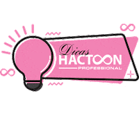 Hactoon dicas se liga hactoon professional fique por dentro Sticker