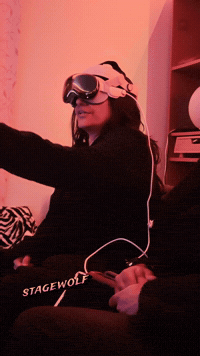 Virtual Reality Vr GIF by STAGEWOLF
