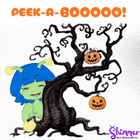 Trick Or Treat Halloween GIF by ShimmertheGlowworm