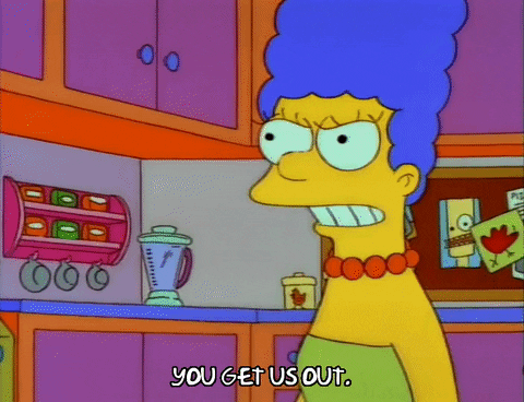 Angry Season 3 GIF by The Simpsons