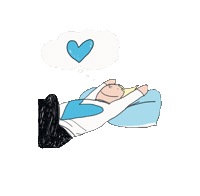 In Love Dreaming Sticker