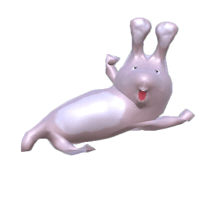 rabbit yaseinookite Sticker