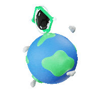 Happy 3D Sticker