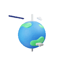 Happy 3D Sticker
