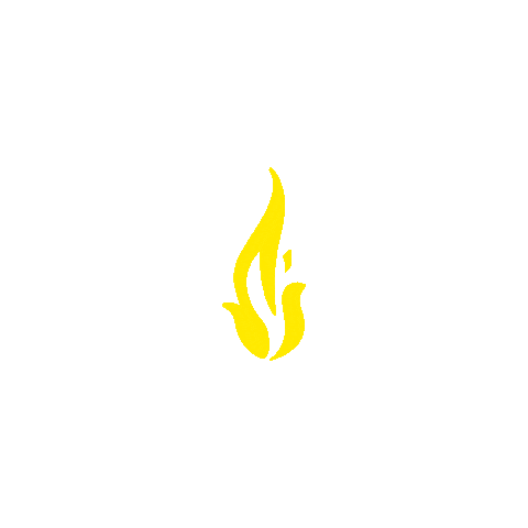 Yellow Flame Sticker by Ignite Cheer
