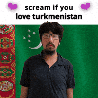 Turkmenistan Flag Tm GIF