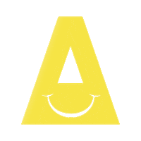 ashrobertsondesign smile yellow shine branding Sticker