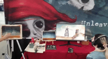 Unleaivng live painting - Pax East Hidden Gems 20