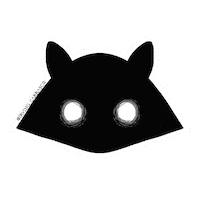Halloween Raccoon Sticker