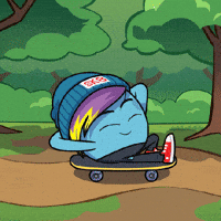 Life Is Good Skateboarding GIF by bad egg co