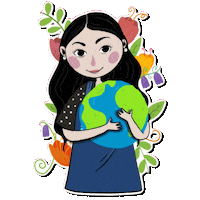 Girl Woman Sticker by Chucao Kids