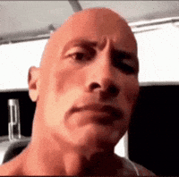 bennyboy__ rock the rock eyebrow eyebrow raise GIF
