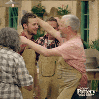 Friends Love GIF by The Great Pottery Throw Down
