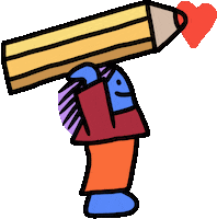 Heart Love Sticker by Ruppert Tellac