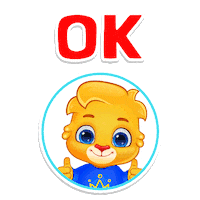 Great Job Wow Sticker by Lucas and Friends by RV AppStudios