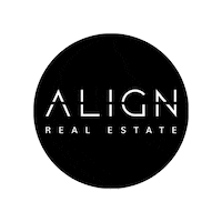 Real Estate Align Sticker by Tiffany Pantozzi