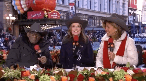 Today Show Cowboy Hat GIF by The 96th Macy’s Thanksgiving Day Parade