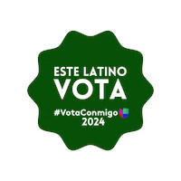 unicontigo Vota univision voto latino votaconmigo Sticker