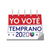 Votaconmigo Sticker by Univision Noticias