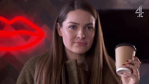 Cup Of Coffee GIF by Hollyoaks