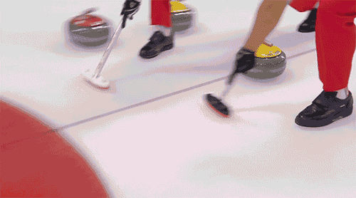 Curling Fail GIF