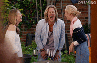 laugh laughing GIF by Offspring on TEN