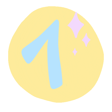 Numbers Uno Sticker