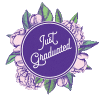 Flowers Congrats Sticker by Bishop's University