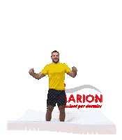 marionlatex jump salto davide latex Sticker