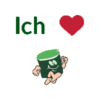 Ich Liebe Sticker by universalstein
