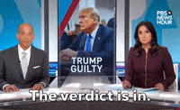 "The verdict is in." 