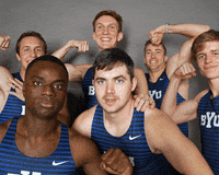 Celebration Flex GIF by BYU Cougars