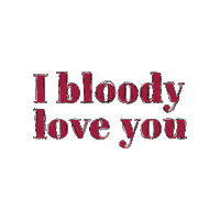 Luv You Sticker