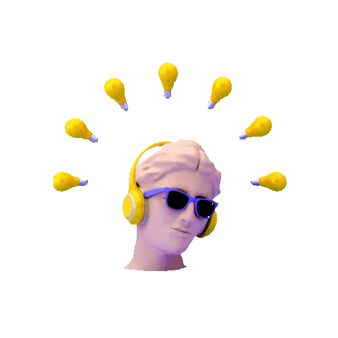 Sunglasses Listen Sticker by Innovationshauptplatz Linz