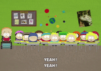 excited eric cartman GIF by South Park 