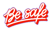 Stay Home Be Careful Sticker