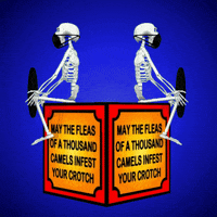 Skeleton Dont Like You GIF