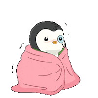 Tired Day Off Sticker by Pudgy Penguins
