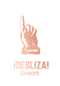 Dewars_es post pointing cocktail finger Sticker