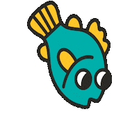maevechocolate ocean fish fishy maeve Sticker