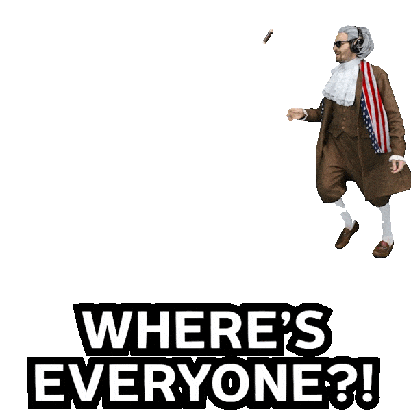 Looking Around Sticker