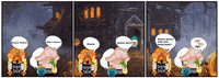 Knock Knock Halloween GIF