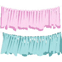 epicinstalls streamers bunting party decor party decorations Sticker