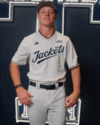 Georgia Tech Baseball GIF by Georgia Tech Yellow Jackets