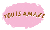Bearhugs You Are Amazing Sticker by Little Blue Fairy